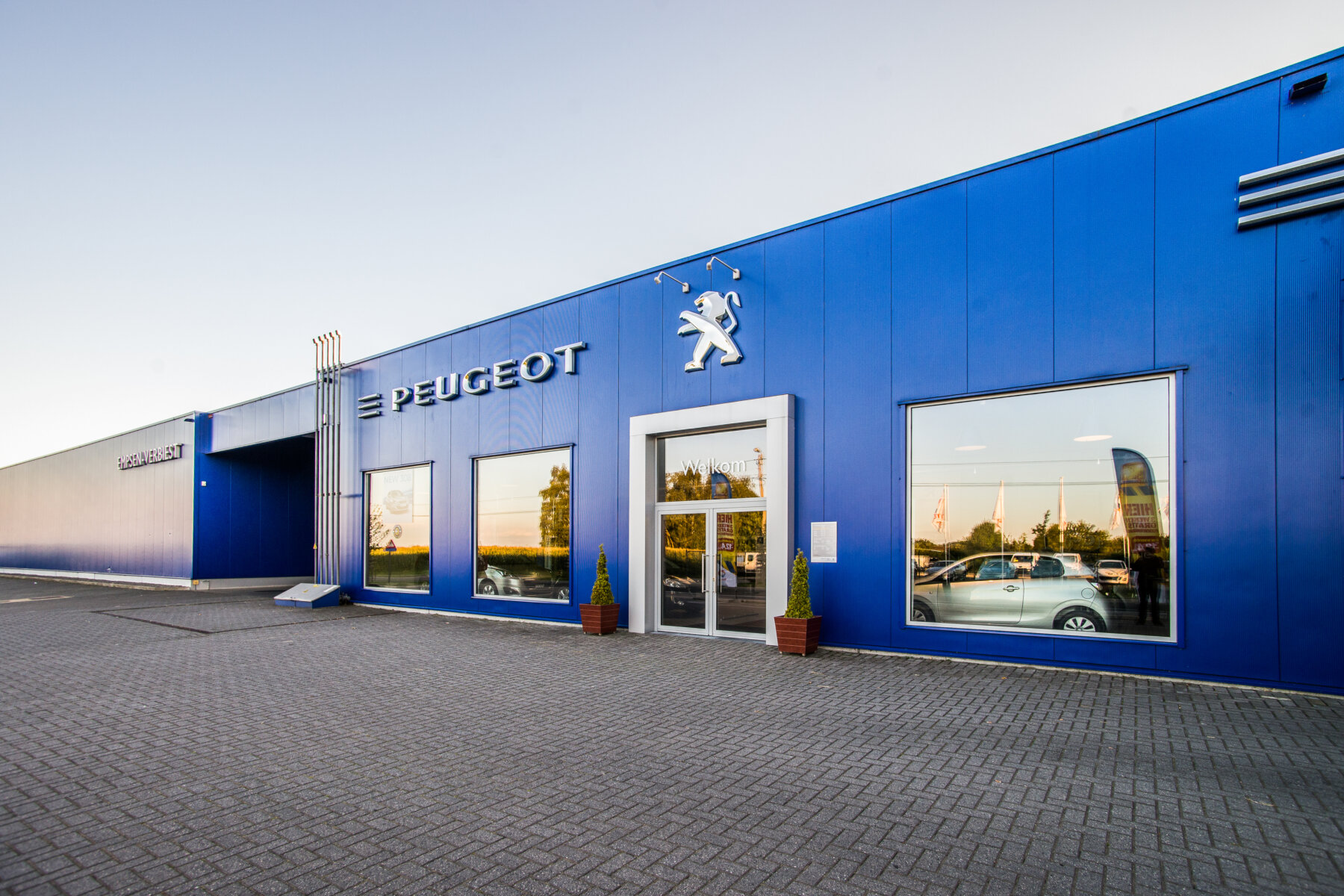 Automotive garagebouw in Lubbeek