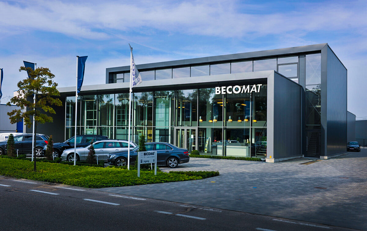 Toonaangevende showroombouw in Pelt