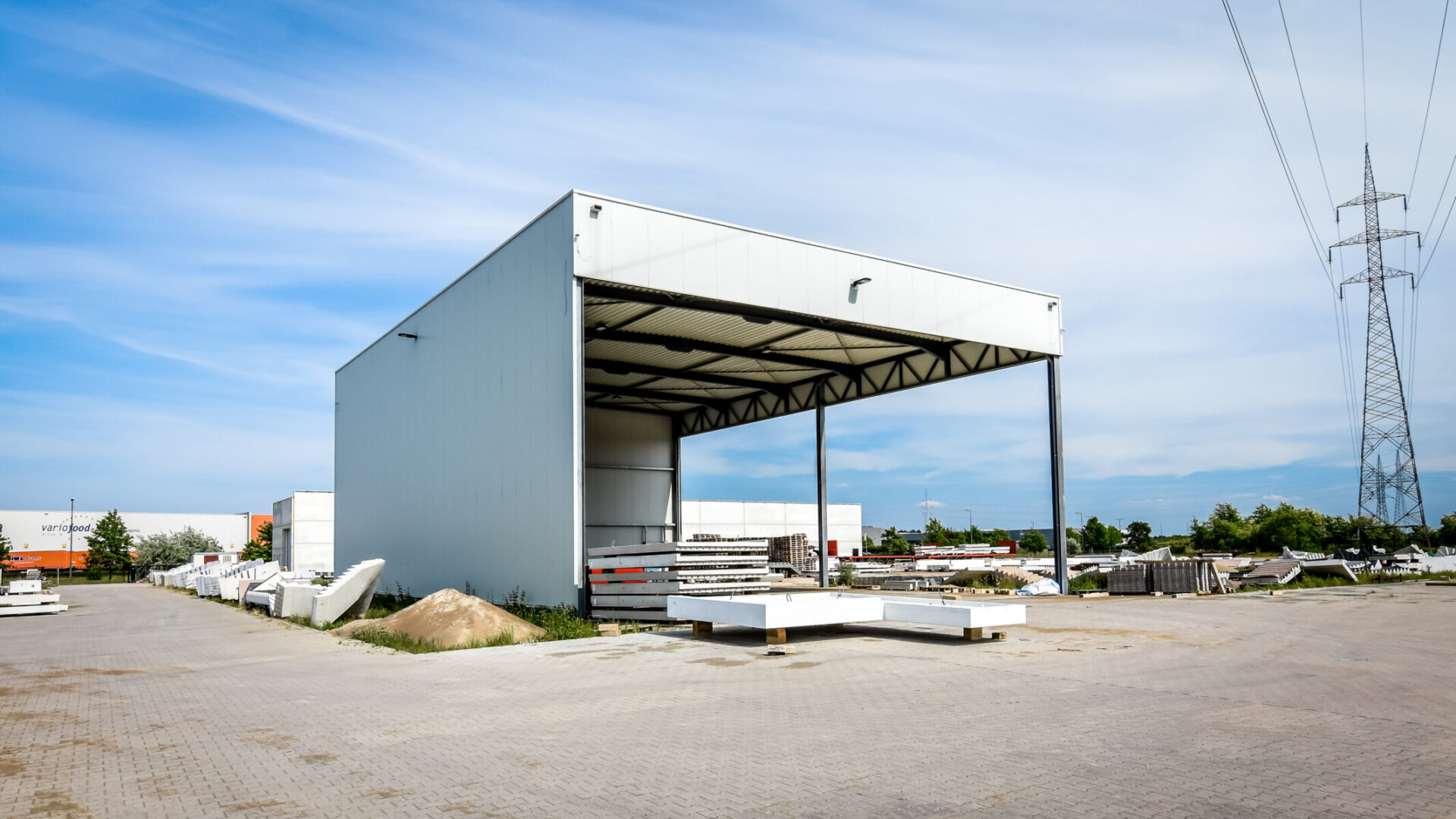 Industrieel gebouw van 3T Beton in Lommel.