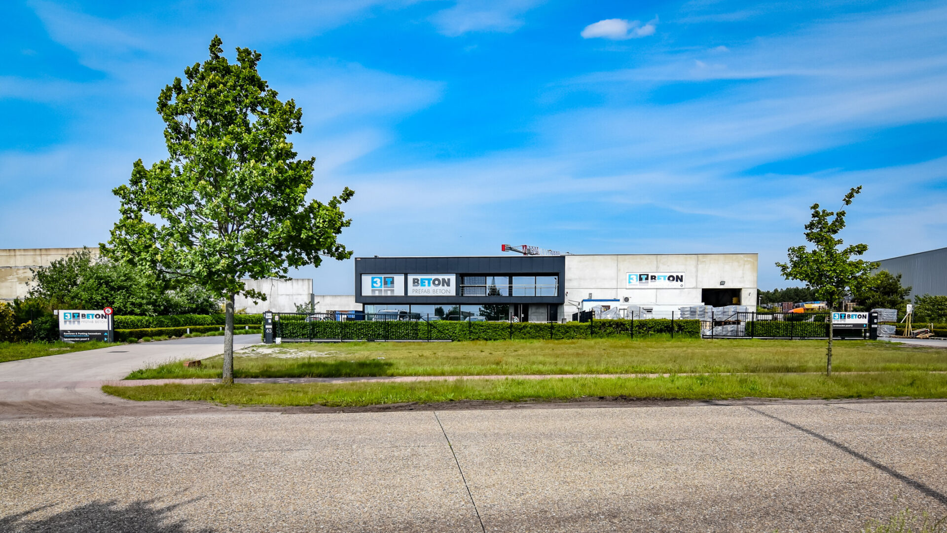 Industrieel gebouw van 3T Beton in Lommel.