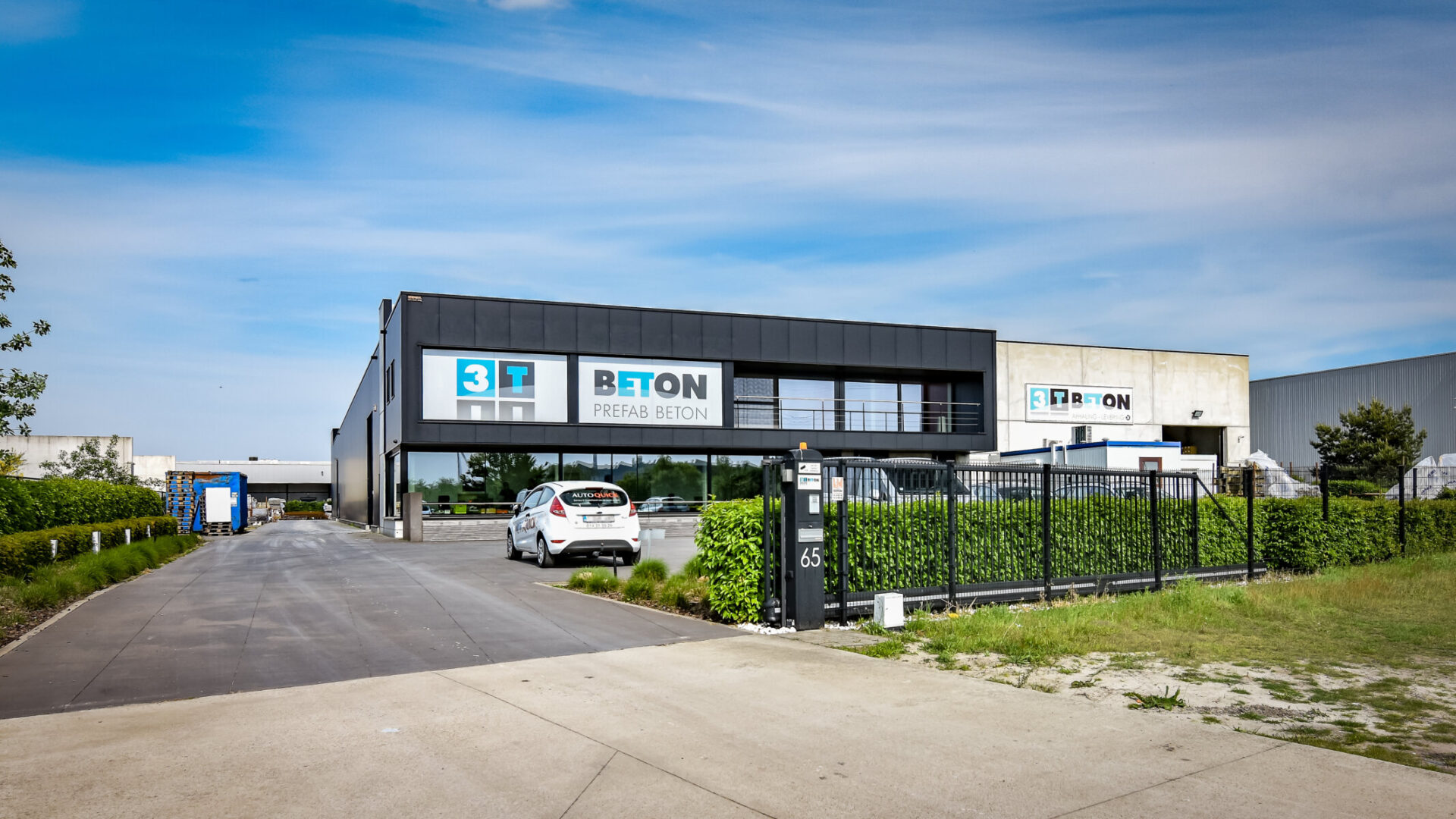 Industrieel gebouw van 3T Beton in Lommel.