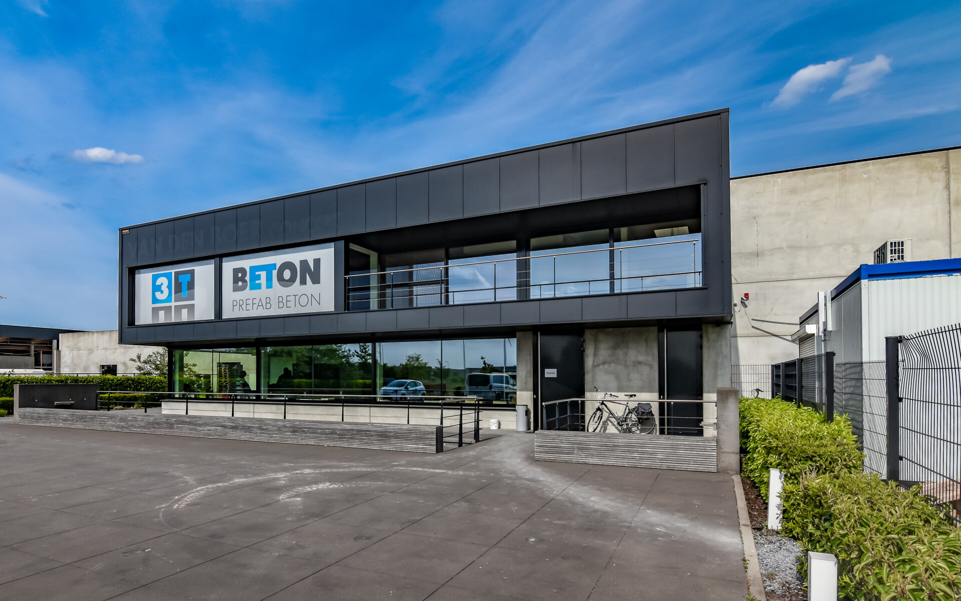 Industrieel gebouw van 3T Beton in Lommel.