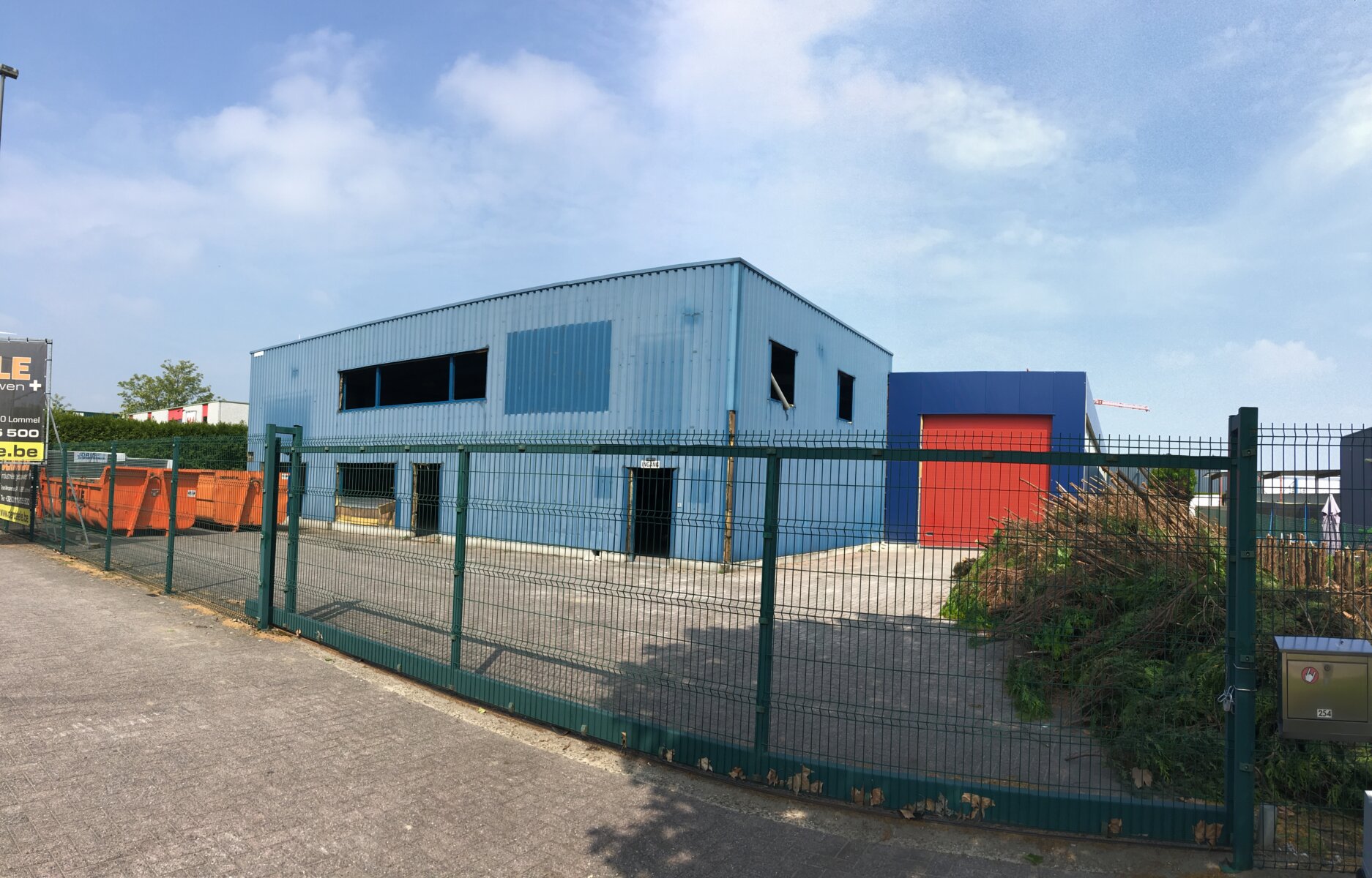 Voor de renovatie van Husqvarna in Lommel