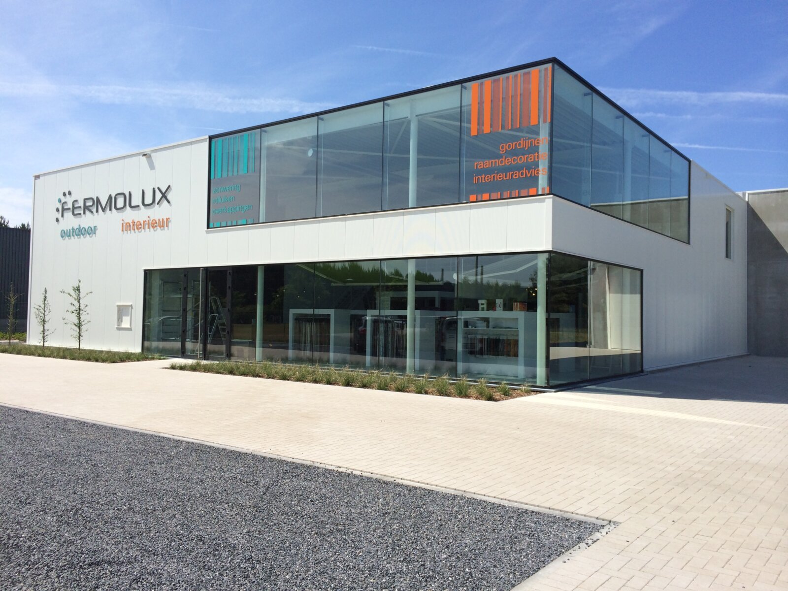 Bedrijfsgebouw Fermolux in Lommel.