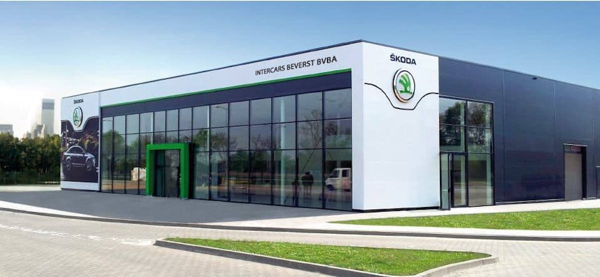 Derdaele+ Bedrijfsgebouw automotive